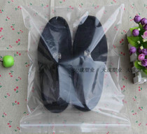 Shoe storage bag Thick boots moisture-proof bag Transparent self-sealing bag Extra-large waterproof bag sealed bag plastic bag