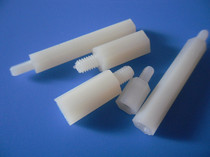  Special offer M3 single-head internal thread isolation column Plastic support column Plastic isolation column hexagonal nylon column
