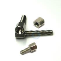 Inch hexagonal copper column #4-40 screw RS232 DB head VGA copper column COM serial port copper stud screw