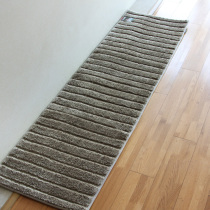 Lengthened kitchen mats long strip bedroom mats door mats dirt-resistant non-slip mats soft plush floor mats