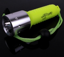 American imported XPE T6 L2 diving flashlight strong light rechargeable waterproof LED flashlight white and yellow light