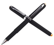 Puck 2098 large capacity 0 5MM Signature pen signature pen signature pen pure black frosted hand lever middle sex pen