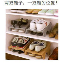 Special quality export double shoe rack into shoe holder storage rack shoe box Japanese plastic storage shoe rack shoe cabinet mate