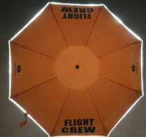 Civil aviation pilot FLIGHT CREW REFLECTIVE 50% off safety ultra-small UMBRELLA FLIGHT CREW UMBRELLA