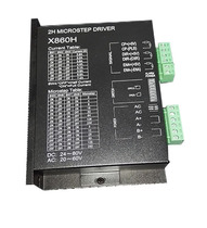 86 Two stepper motor drivers strong anti-interference(Video) MA860H X860H with fan