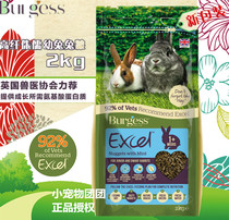 Already arrived in stock British import Burgess Bugs high fiber young rabbit dwarf rabbit grain 2kg