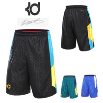 KD Durant basketball shorts sports big shorts over the knee summer loose five-point pants hip hop streetball basketball pants men