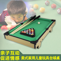 Childrens pool table toys American home indoor wooden table fitness sports leisure birthday toys