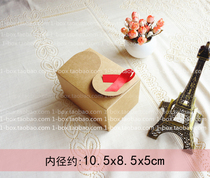 Factory direct sales in stock thickened cattle card box kraft paper box export-grade west point box wedding candy box cake box biscuit box