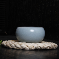 Ruyao tea set individual cup Master Cup Ru porcelain ceramic meditation cup large tea cup tea cup tea cup tea cup