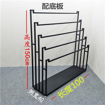 2018 scarf rack silk scarf iron shelf floor-standing Display multi-layer multifunctional fabric clothing display rack