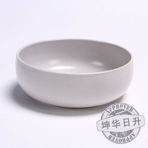 Certain Truffle Bowl Dish Bowl Noodles Bowl Foreign Trade Outlet Original Single Tail Stock Chinese Ceramic Tableware Light Grey