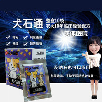 Pet dog Urinary stones Medicine Urinary stones Cystitis diseases Kidney stones Diuretic Tong leaching stones Urinary tract infections