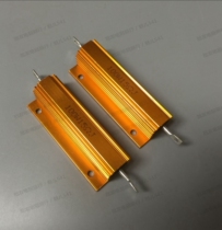 Gold aluminum resistance RX24 100W 200R 220R 240R 300R 390R 470R 500R Europe