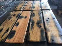 Custom pure ancient ship wood stair board Stepper board Custom ship wood wooden stair pedal Attic villa stepper board