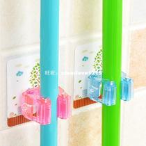 Cartoon Traceless Sucker Hook Mop Holder Wall Mounted Kitche