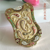 Russian Jirui double-sided cosmetic mirror folding mirror portable portable small mirror variety of dressing gift box handicrafts