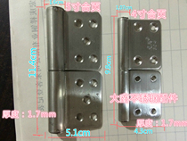 304 Stainless Steel Hinge Unload Hinge Fleet Battle Hinge Welding Hinge Stainless Steel Hinge 4 Inch 5 Inch