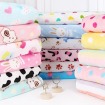 Plush cloth sheet fabric double-sided flannel Fara fabric blanket pajamas clothing fabric super soft