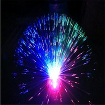 New gem fiber flower Gem starry night light flash toy stall hot sale