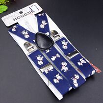 Korean version of the child strap clip Baby sling belt Spring and autumn boys and girls three clip strap Korean sling clip
