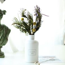 (Mountain tree) stone pine dried flower imported dry green leaf bouquet natural real flower home decoration with flower material photo