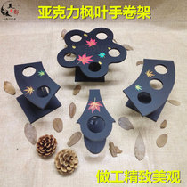 Japanese acrylic sushi hand roll rack Japanese cuisine special ice cream rack Maple Leaf hand roll holder sushi rack Holder