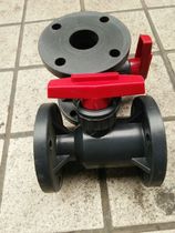 PVC flange ball valve UPVC flange ball valve RPP chemical flange type ball valve 20mm-200mm