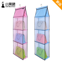Small black dress Oxford cloth three-dimensional multi-layer bag storage hanging bag wardrobe bag wardrobe hanging bag sundries storage bag