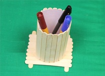 Ice stick pen holder ice stick handmade DIY material bag finished scrap with hand finished product