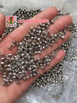 DIY materials 4mm silver angle beads 4mm pineapple beads Silver pearl beads Clothing accessories DIY materials
