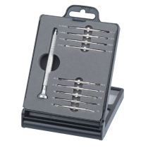 Imported Taiwan Baogong 18 in 1 precision clock screwdriver combination set watch batch repair screwdriver SD9811