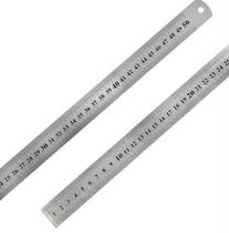 Steel ruler 30CM ruler Shuangjian fish ruler stainless steel ruler 30cm stainless steel ruler