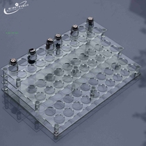 Contact lens display rack lipstick rack put beauty pupil contact lens bottle display stand acrylic cosmetics shelf