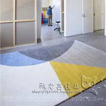 Abstract Modern Carpet Living Room Tea Table Sofa Rug Bedroom Bedside Children Room Handmade Nitrile rug Custom