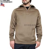 Military version US Marine Corps ECWCS L2 thermal underwear Fleece Underwear Wolf brown fleece underwear set