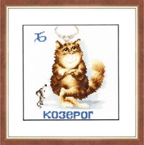 Russian GF Cross Stitch VL-010 Capricorn Non Finished