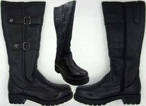 17 models 3516 factory W121D womens long barrel leather boots spring and autumn leather leather boots royal high barrel womens boots