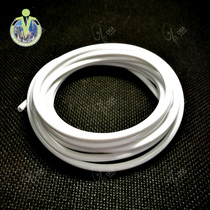  New cold-resistant and wear-resistant pattern speed race with replacement white rubber rope skipping rope issued in Shanghai