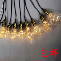 Edison starry LED bulb E27 screw retro creative bar KTV coffee shop retro decorative bulb