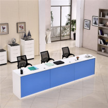 Company front desk reception desk simple modern consultation welcome cashier bar office counter desk desk