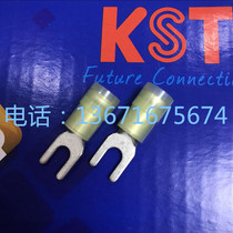 Taiwan KST fork insulated end SNYDL5-6 terminal block nylon sheath double copper sleeve