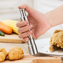 senseyo stainless steel pressing grinder manual pepper grinding bottle seasoning bottle pepper pepper pepper grinder