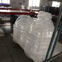 Transparent plexiglass dome Christmas decoration super large diameter acrylic hollow spherical dust cover