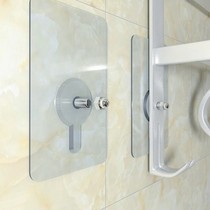 Tile non-marking nail-free hook rack towel rack non-perforated screw rack screw mounting screw mounting screw