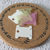 Manual DIY Cross Embroidered Embroidered Wire Board Winding Board 2 5 Yuan 20 1 Package Same Color Color Random