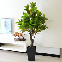 Big fortune tree simulation plant fake tree floor living room crape myrtle tree decoration silk flower factory bonsai small potted plant