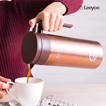 leeyoo Stainless steel thermos Household thermos thermos Large capacity thermos thermos thermos thermos thermos thermos thermos thermos thermos thermos thermos thermos thermos thermos