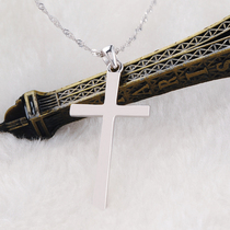 Christian gift 925 sterling silver cross necklace main interior choker jewelry Christian sterling silver pendant