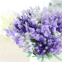 Wedding Dress Exterior View Photography Props Studio Storefront Furnishing Fake Flowers Children Photography Simulation Flowers 10 lavender